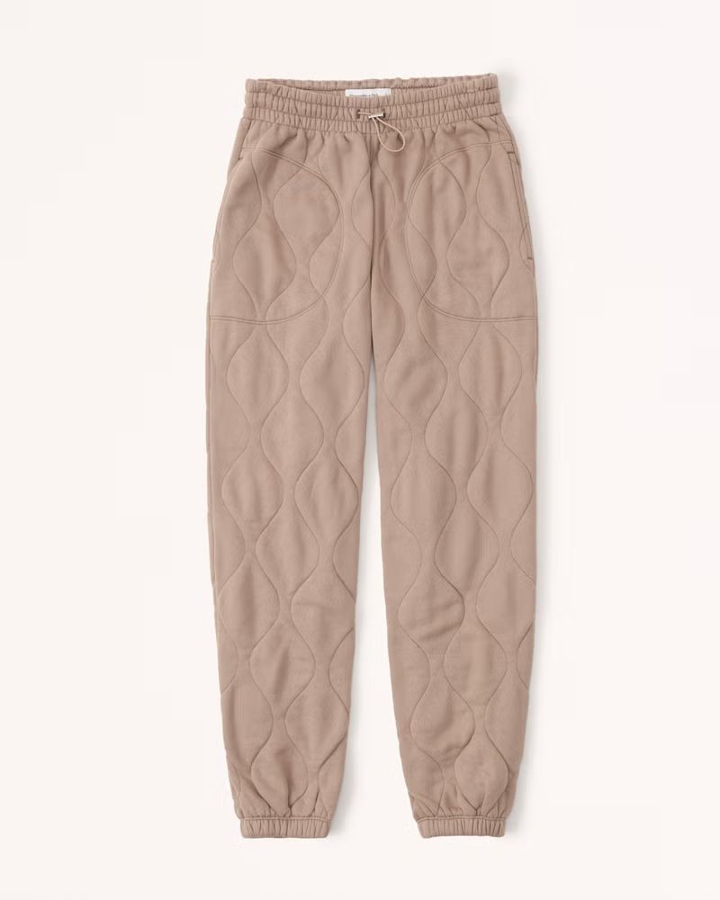 Quilted Sunday Sweatpants | Abercrombie & Fitch (US)