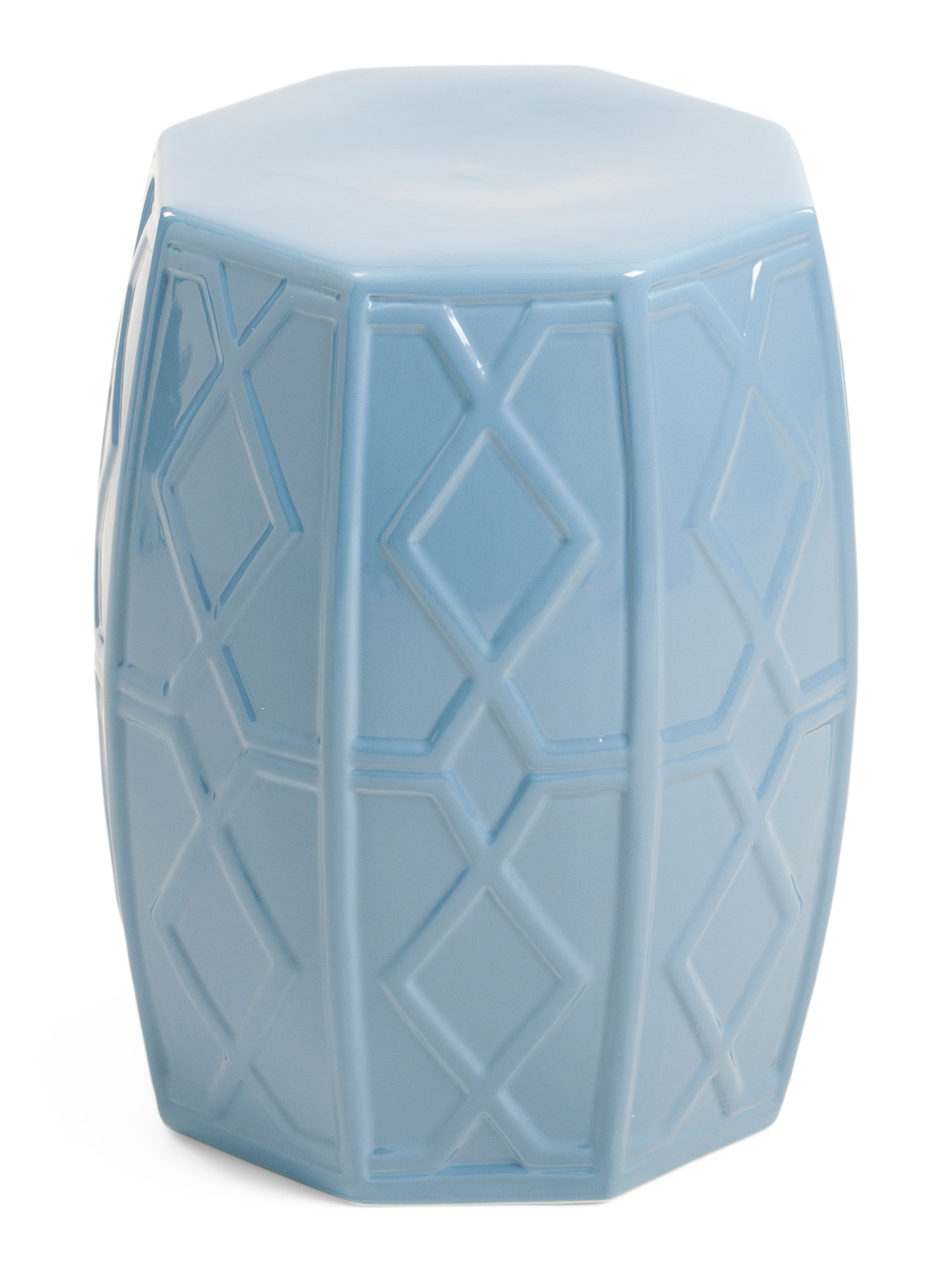 19.5in Luxury Porcelain Andreu Garden Stool | Chairs & Seating | Marshalls | Marshalls