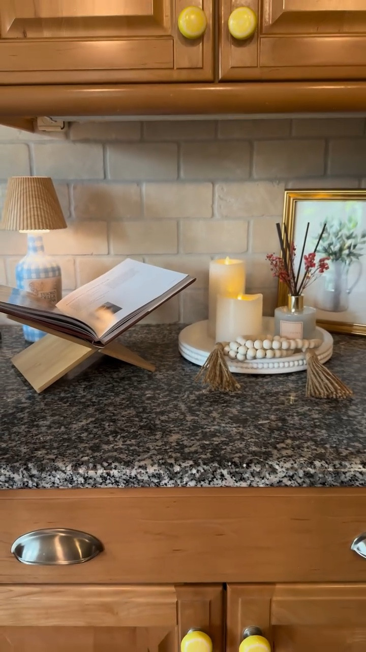 I have decided to use this summer as an opportunity to make updates to little spaces throughout my home. With a lull in holiday decorating and the feeling of things slowing down for summer it feels like the perfect time to make small but meaningful updates that make a big difference.

I used Amazon to source everything here—I love the fresh clean look and the new diffuser smells amazing! I made the wine bottle lamp using my favorite napkins/mod podge trick and added a wine bottle lamp topper from Amazon.

#LTKHome #LTKSeasonal #LTKFindsUnder100