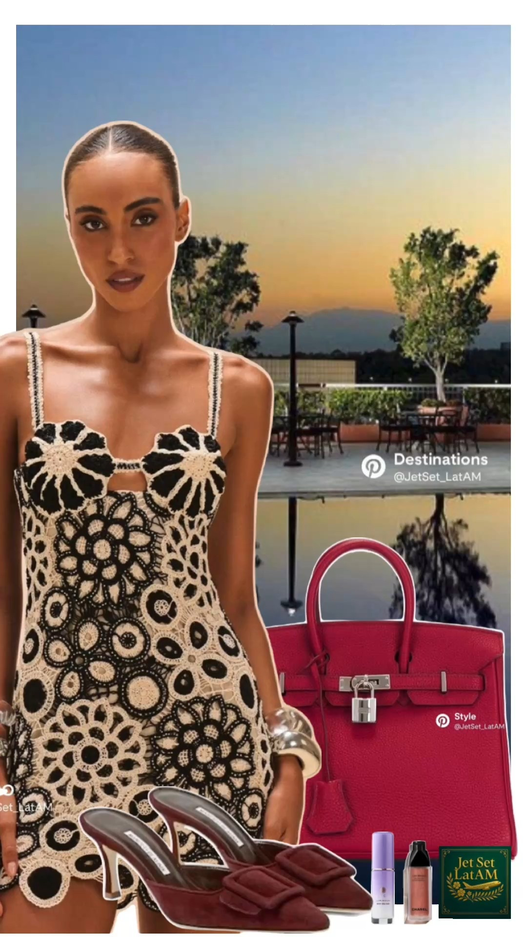 Resort Evening Look • Luxury Travel Style
Inspiration
A warm, sunset-ready resort look curated by Jet Set LatAM. Think elegant crochet textures, rich accessories, and a palette inspired by golden-hour evenings across Latin America. Save this outfit for your next vacation mood board — perfect for dinner by the water, cocktails at a boutique hotel, or elevated resort nights.


#LTKCyberWeek #LTKGiftGuide #LTKHoliday
