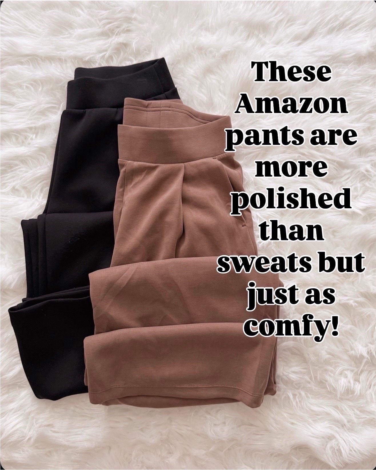 These feel like elevated loungewear. Comfortable enough for a day at home and polished enough to wear out without thinking twice.

amazon pants, soft pull on pants, elevated casual outfit, comfy work from home style, neutral lounge pants, everyday wardrobe basics

#LTKFindsUnder50 #LTKActive #LTKmomlife