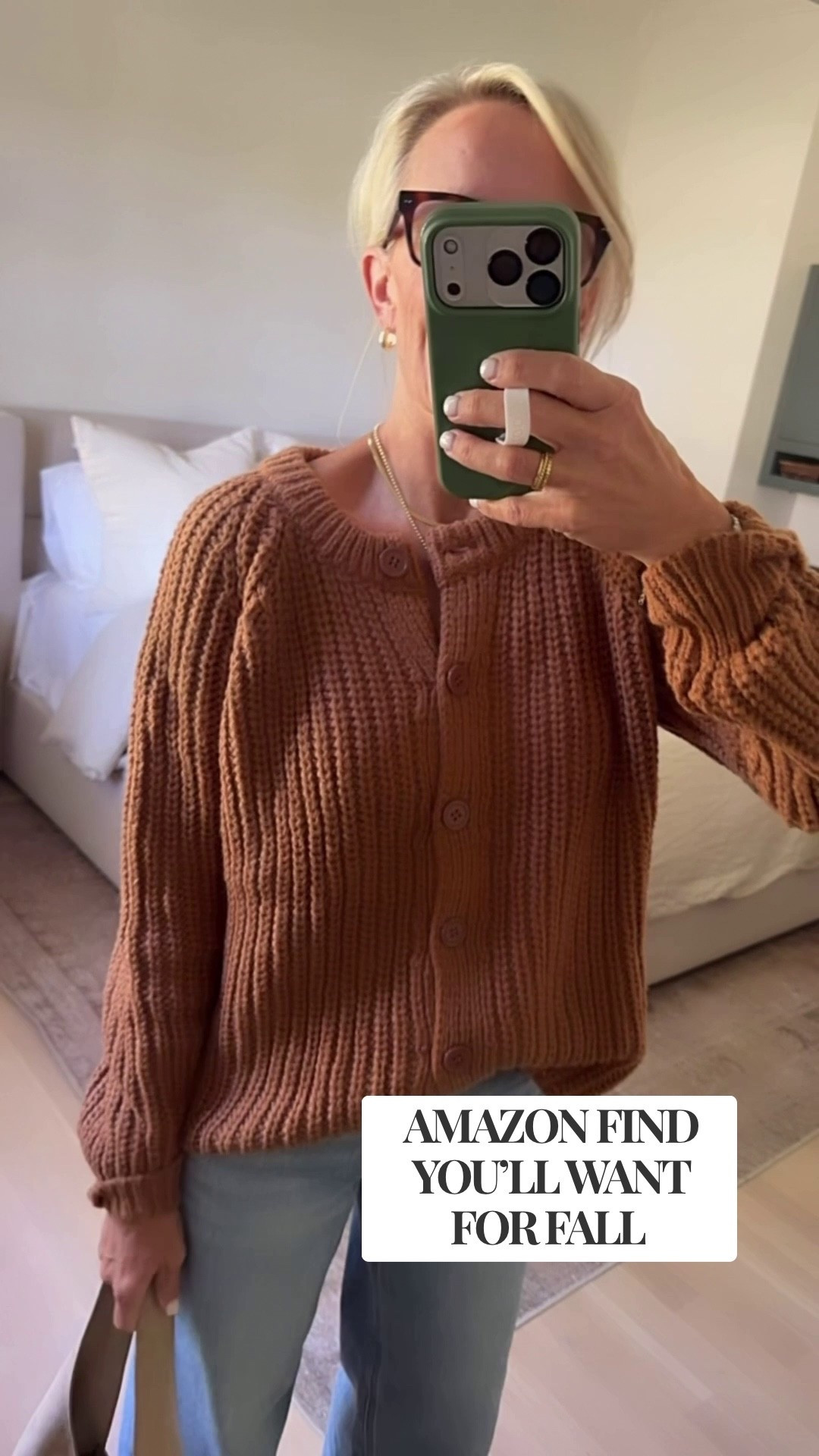 Found a really good one on Amazon. This chunky knit cardigan has that cozy, classic feel I want for fall, and I love how easily it works with a simple pair of jeans. One of those easy layers you’ll reach for again and again.

#LTKootd #LTKOver40 #LTKSaleAlert