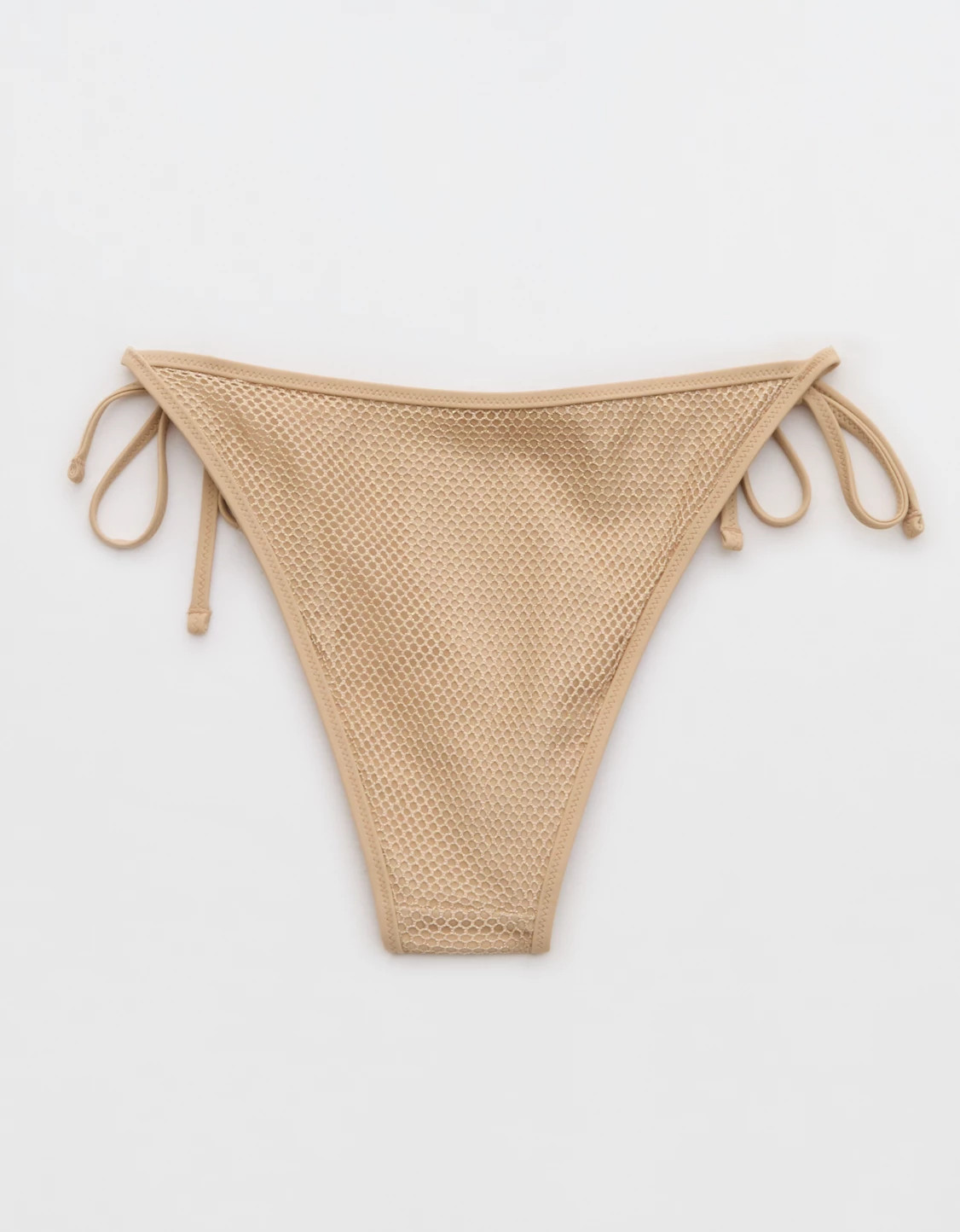 Aerie The Sunbun Metallic Bikini Bottom | Aerie