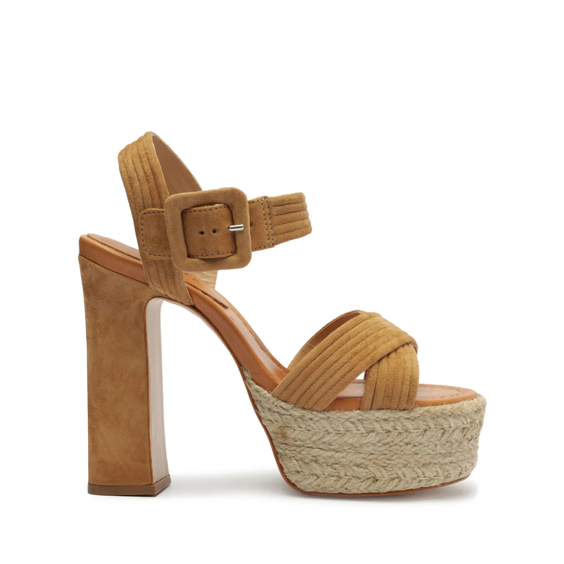 Blisse Platform Nubuck Sandal | Schutz Shoes (US)