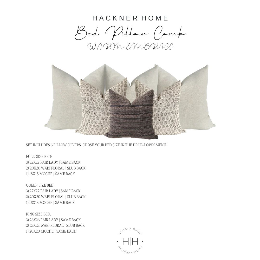Bed Pillow Combo Warm Embrace | Hackner Home (US)
