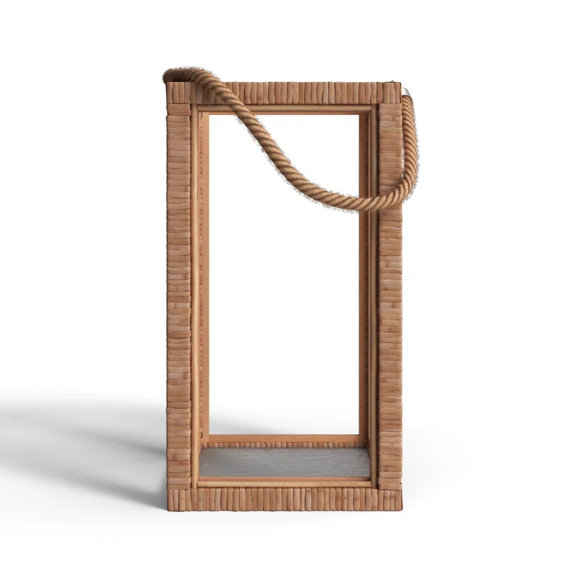 Wicker Floor Lantern | Wayfair North America