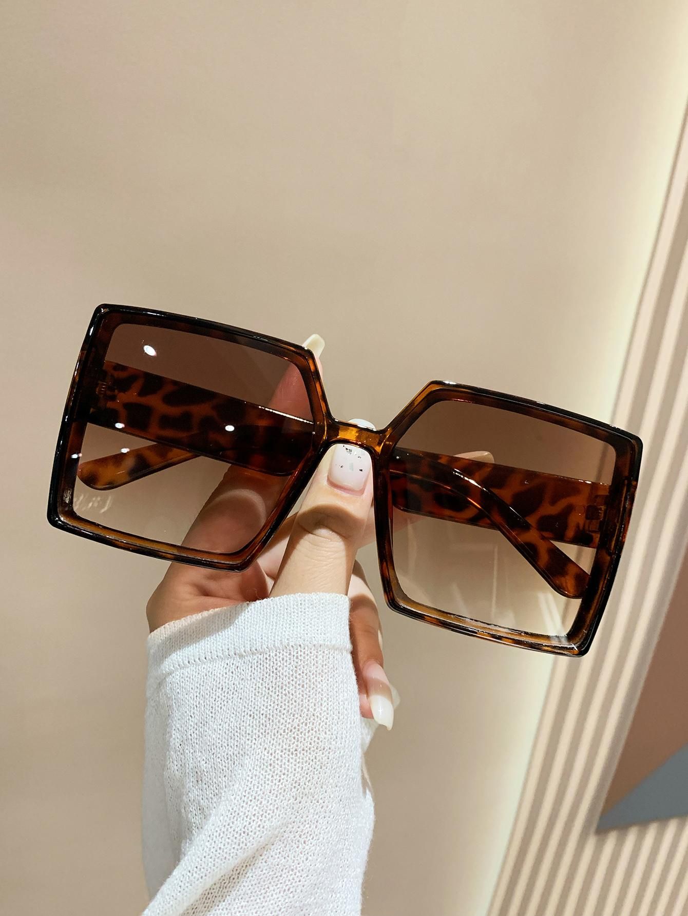 Leopard Frame Sunglasses | SHEIN