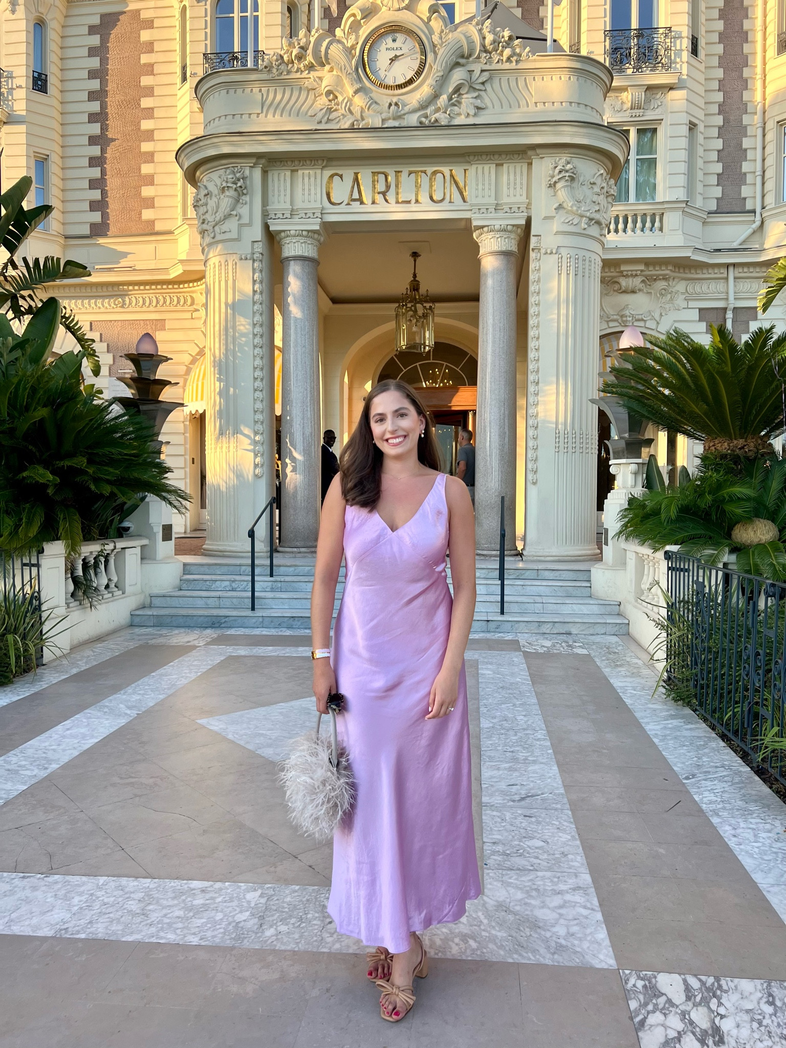 Red carpet ready 📸 ⭐️ 🍿 

Slip dress, Vince, Vince slip dress, purple slip dress, wedding guest dress, south of France, Cannes film festival, Cannes, France, feather bag, loeffler Randall, block heels, nude block heels, nude bow block heels, summer vacation, summer vacay

#LTKTravel #LTKStyleTip #LTKSeasonal