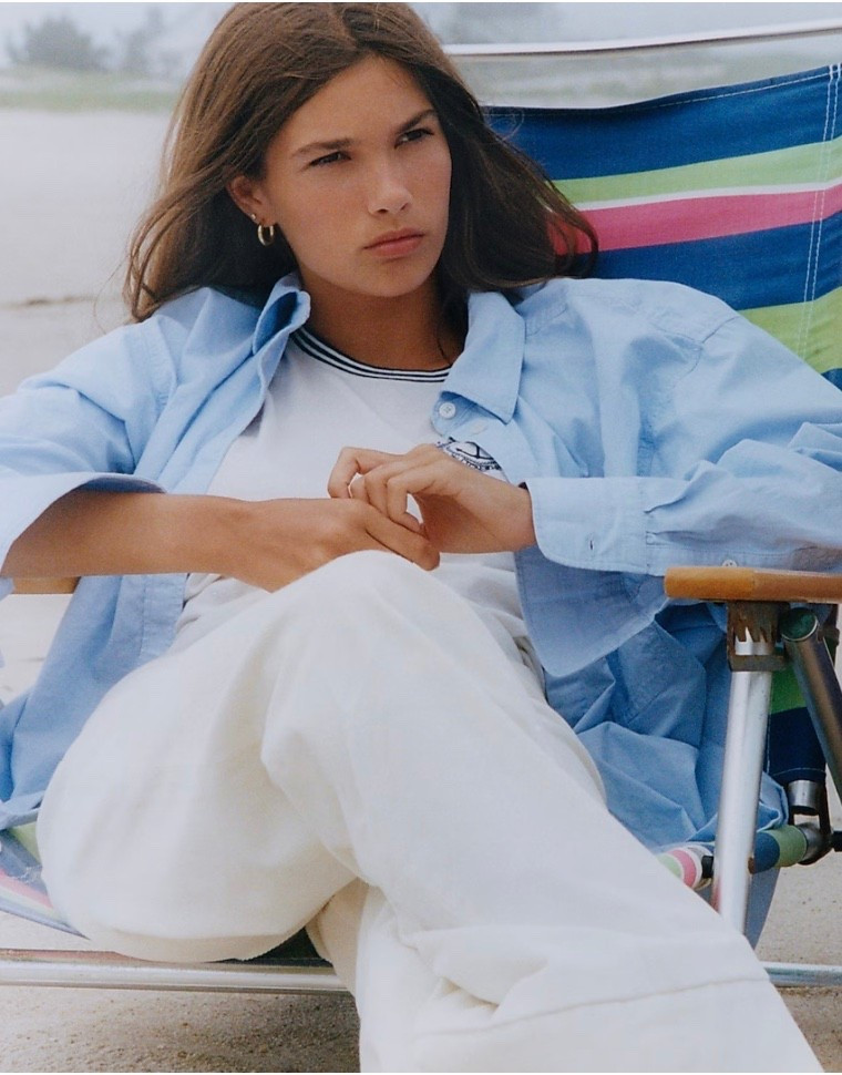 @jcrew  30% off one of my most worn shirts. Has lasted me years. Oversized  great button up

#LTKTravel #LTKSaleAlert #LTKOver40