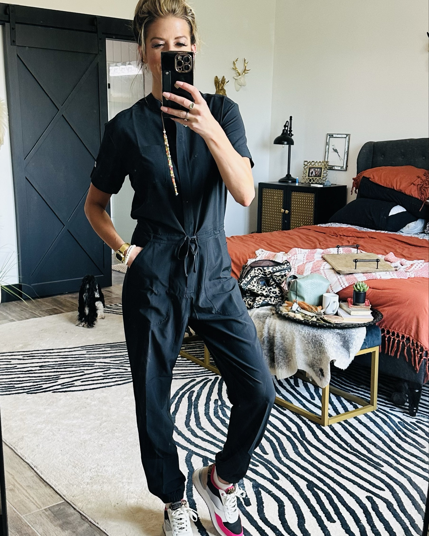 Scrubs but make it a jumpsuit! Love it! Sporting a medium! 126lb 5’7

#LTKShoeCrush #LTKFindsUnder100 #LTKWorkwear