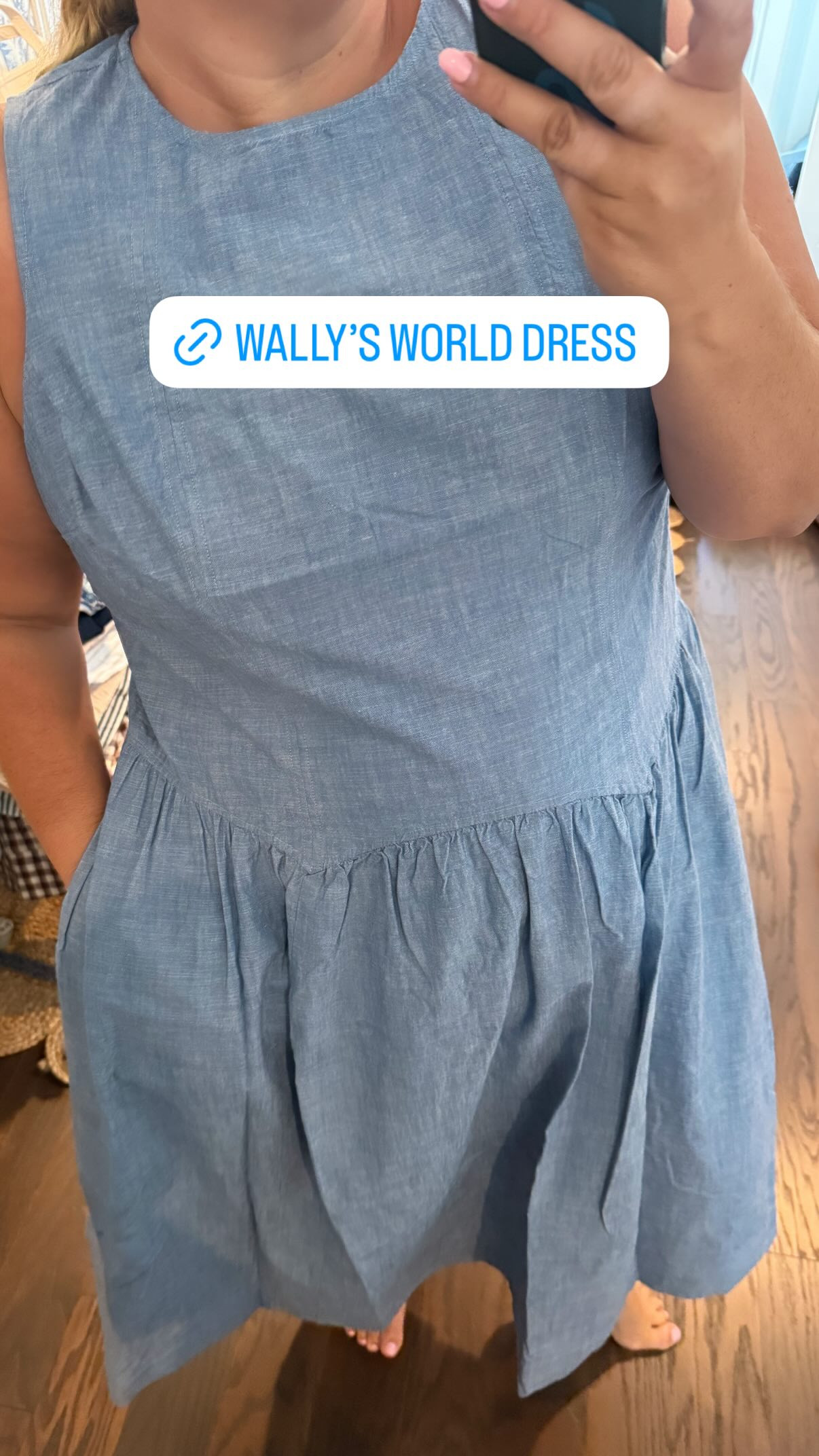 Such a gorgeous Walmart dress