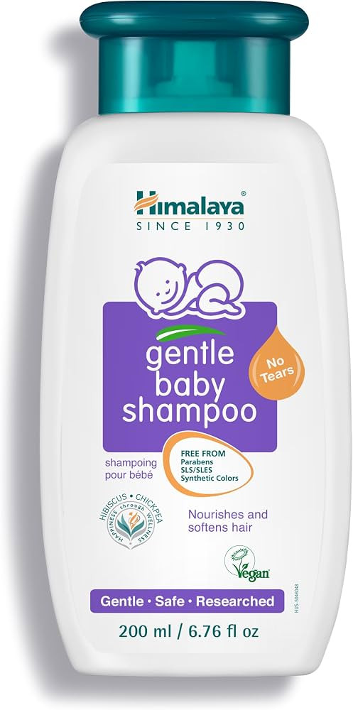 Himalaya Gentle Baby Shampoo, No Tears Formula, 6.76 oz | Amazon (US)