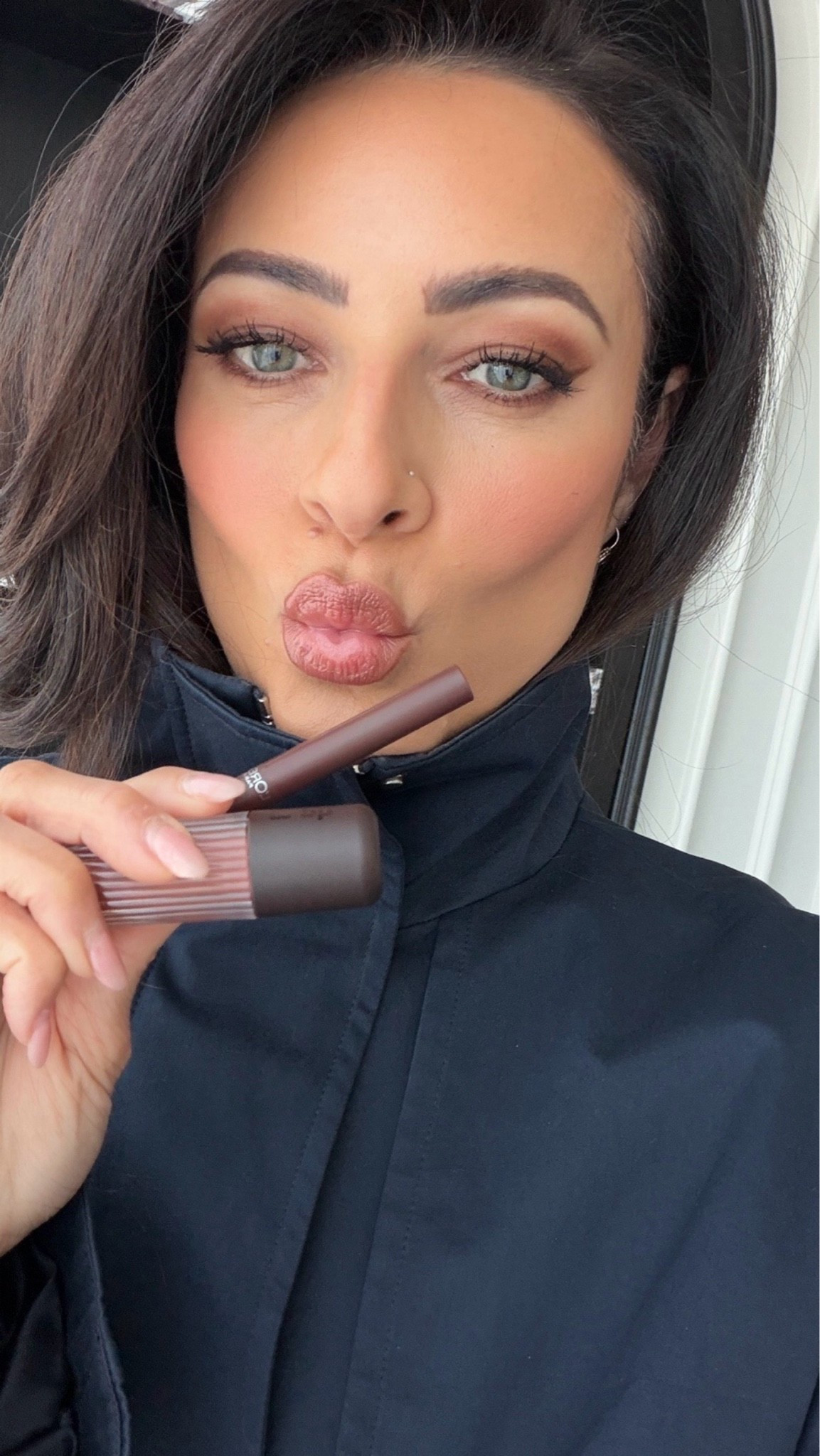 My latest lip combo I’m obsessed with! 
Lip gloss: can’t stop warm rose 
Lip liner: worth it intense