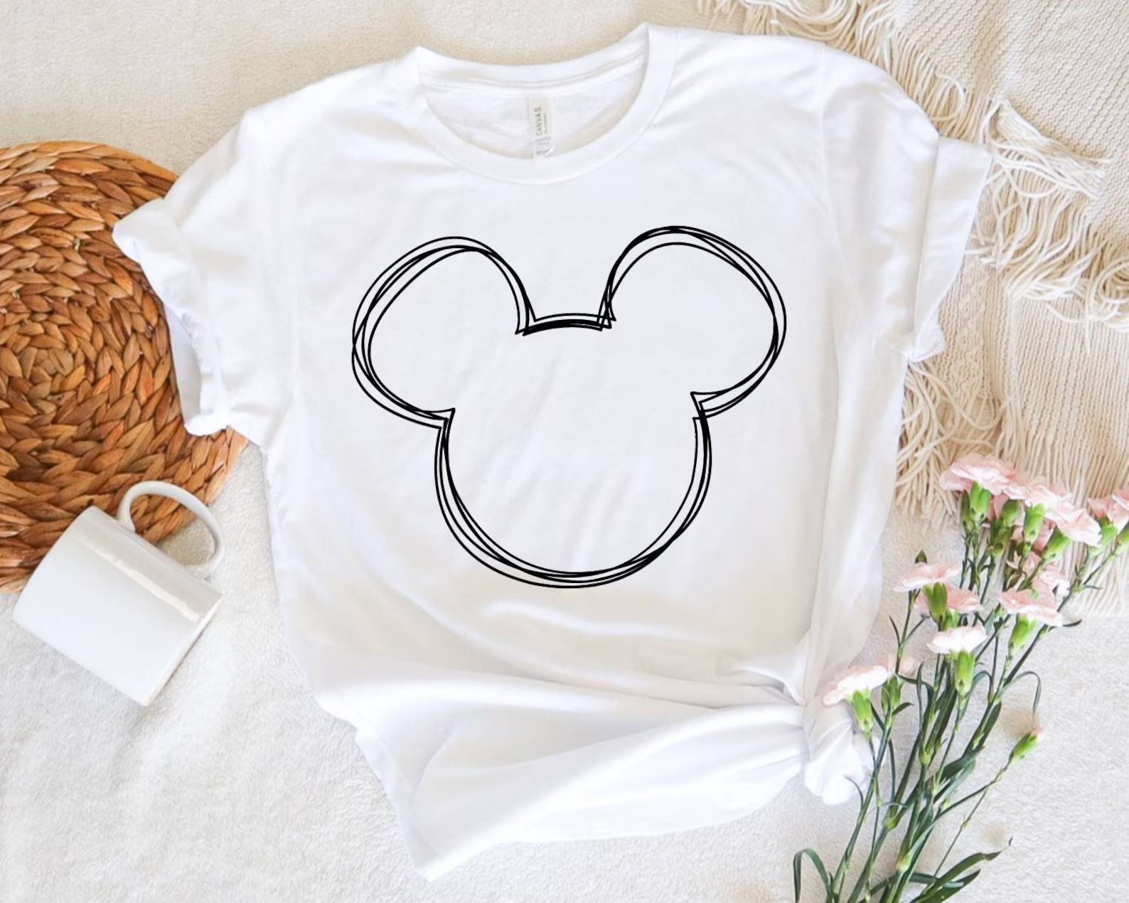 Mickey Sketch Shirt, Simple Disney Shirt, Mickey Shirts, Disney Vacation Shirt, Disney Shirt, Dis... | Etsy (US)
