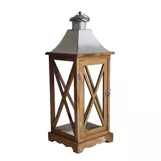 22.5" Wooden Lantern by Ashland® | Michaels Stores