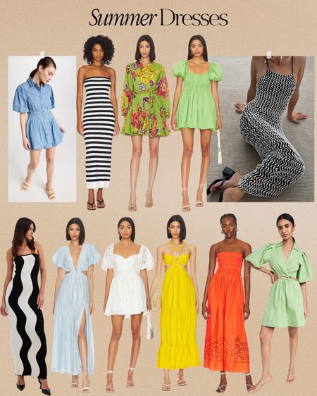 Summery dresses ☀️