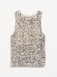 Sleeveless Sequin Swing Top for Women | Old Navy (US)