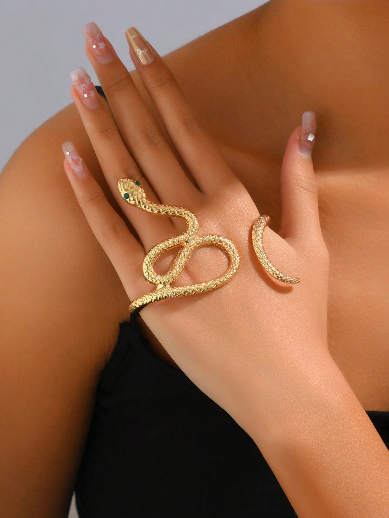 Snake Design Cuff Bangle | SHEIN