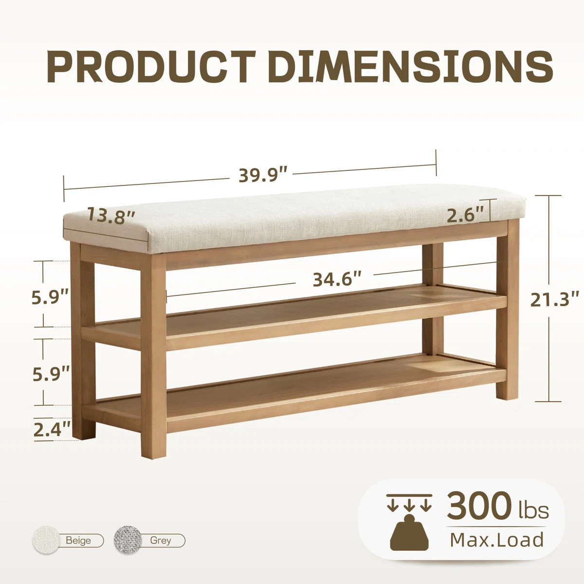 Hahnville Upholstered Storage Shoe Bench | Wayfair North America