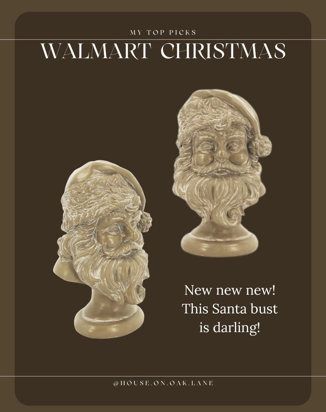 Walmart Santa Bust- Home Decor! 

#WalmartPartner #walmartfinds #walmarthome #walmartdecor #walmartinspo #affordablehomedecor #homedecorfinds #neutralhomedecor #homeinspo #interiordecor earns commission (affiliate)

#LTKHome #LTKHoliday #LTKSeasonal
