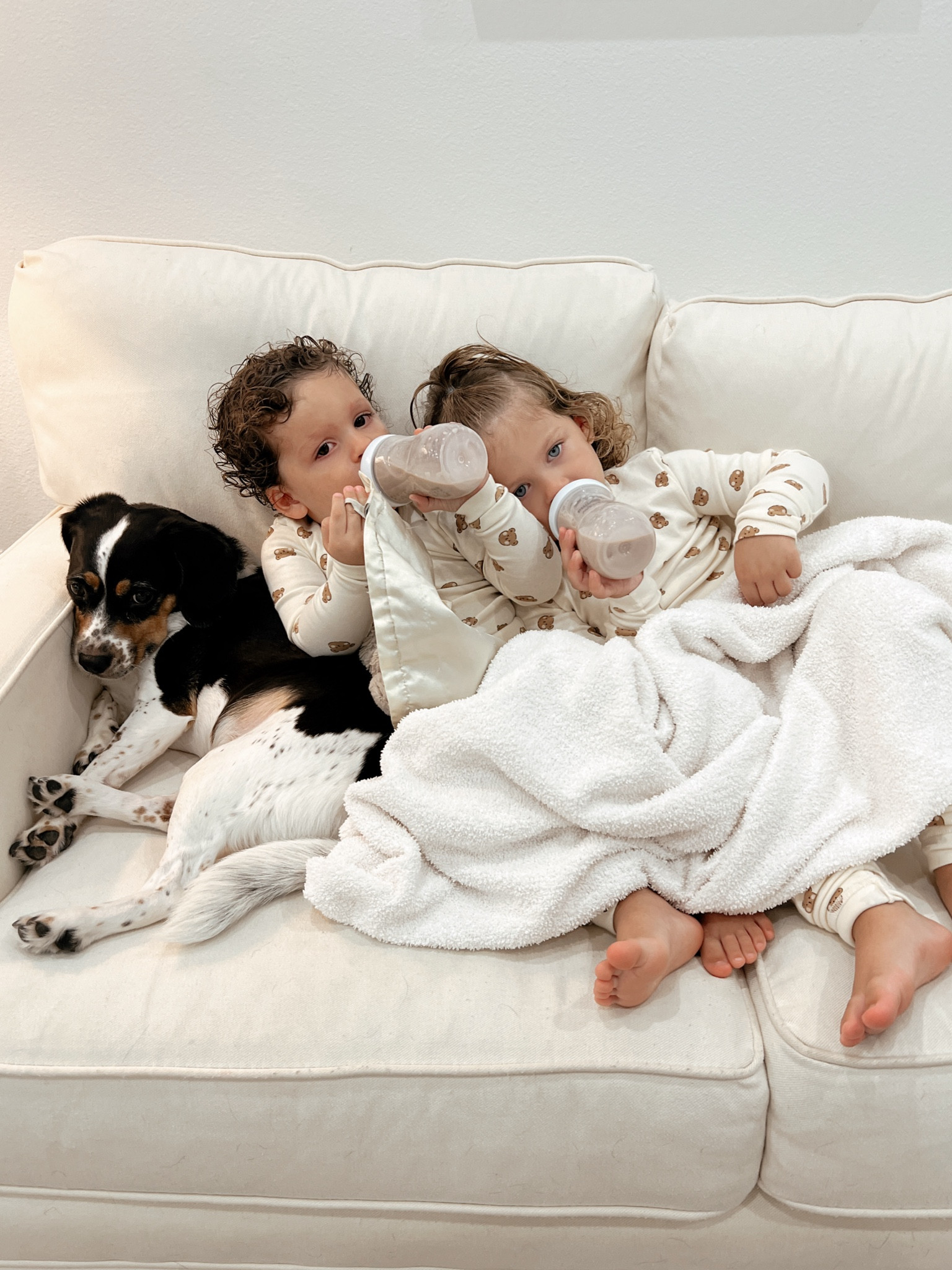 Throwback to the time when I walked into my OBs office for my PP checkup from Zoe and he goes “congrats on being Irish Twin Parents”, I giggled like I knew what I had in store for me, with how curious and mischievous Zoe was in her 11 months before meeting Luka… yeah no. The joke was on me, but I wouldn’t trade this crazy life for a thing. I hope they stay best friends forever 🥹🫶🏼

#LTKFindsUnder50 #LTKKids #LTKFamily