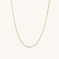 Baby Curb Chain Necklace - From $275 | Mejuri (Global)