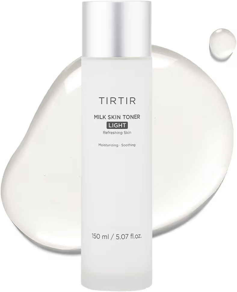 TIRTIR Milk Skin Rice Toner Light | Instant Hydration with 4% Niacinamide, Pantenol, Lightweight,... | Amazon (US)