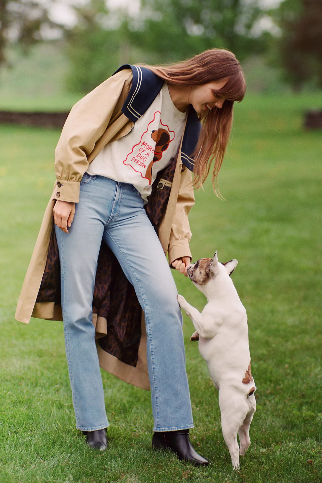 Damson Madder Ella Sailor Trench Coat | Anthropologie (US)