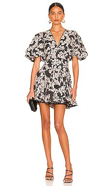 HEMANT AND NANDITA Vim Skater Dress in Black from Revolve.com | Revolve Clothing (Global)