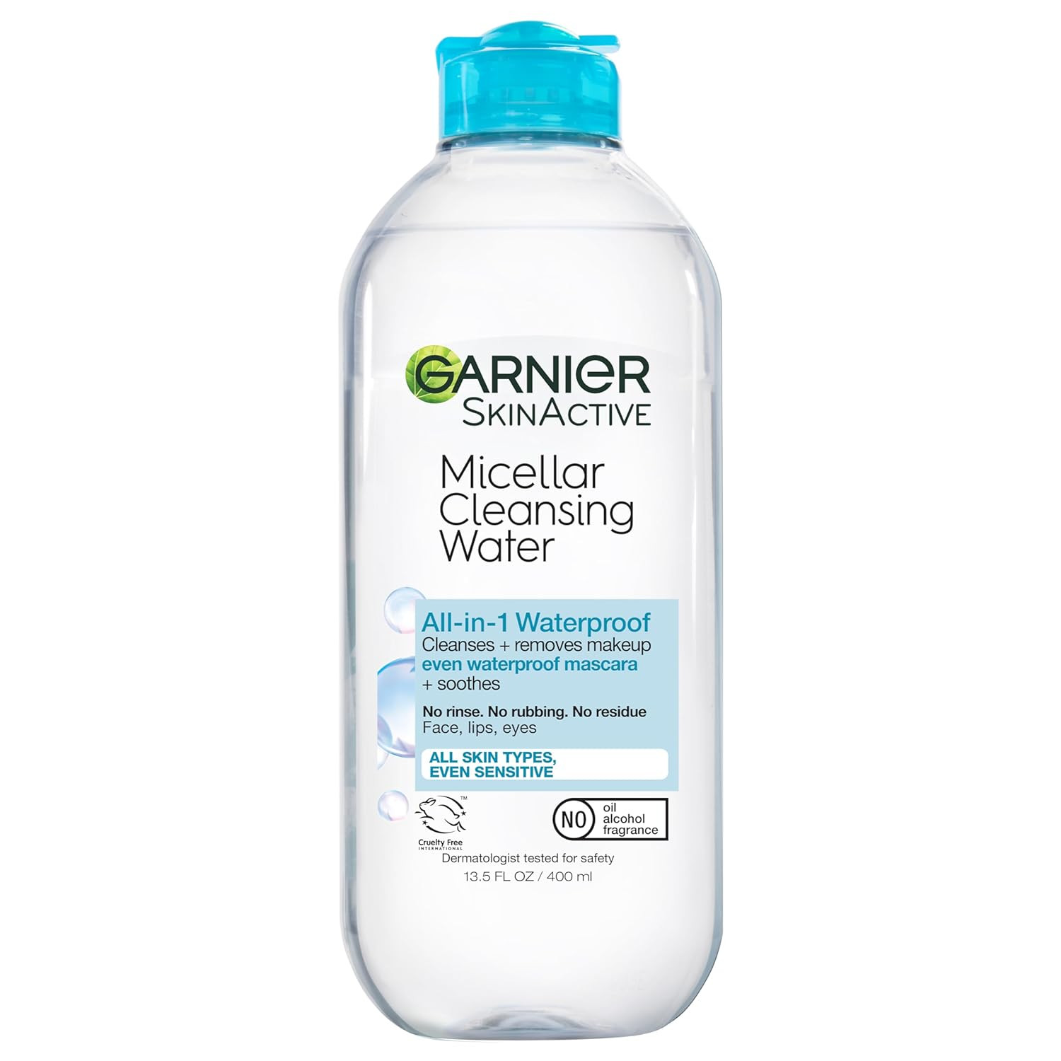 Garnier Micellar Water For Waterproof Makeup, Hydrating Facial Cleanser & Makeup Remover, Suitabl... | Amazon (US)