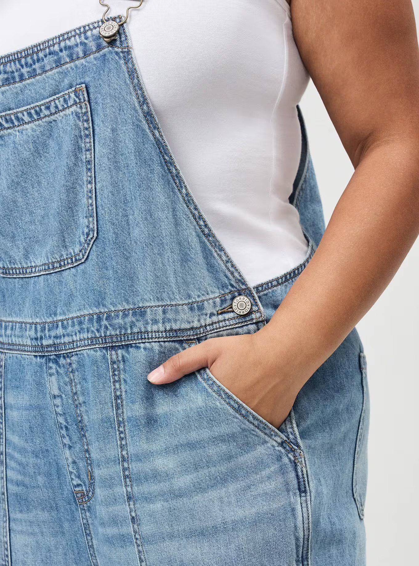 Loose Straight Leg Overall | Torrid (US & Canada)