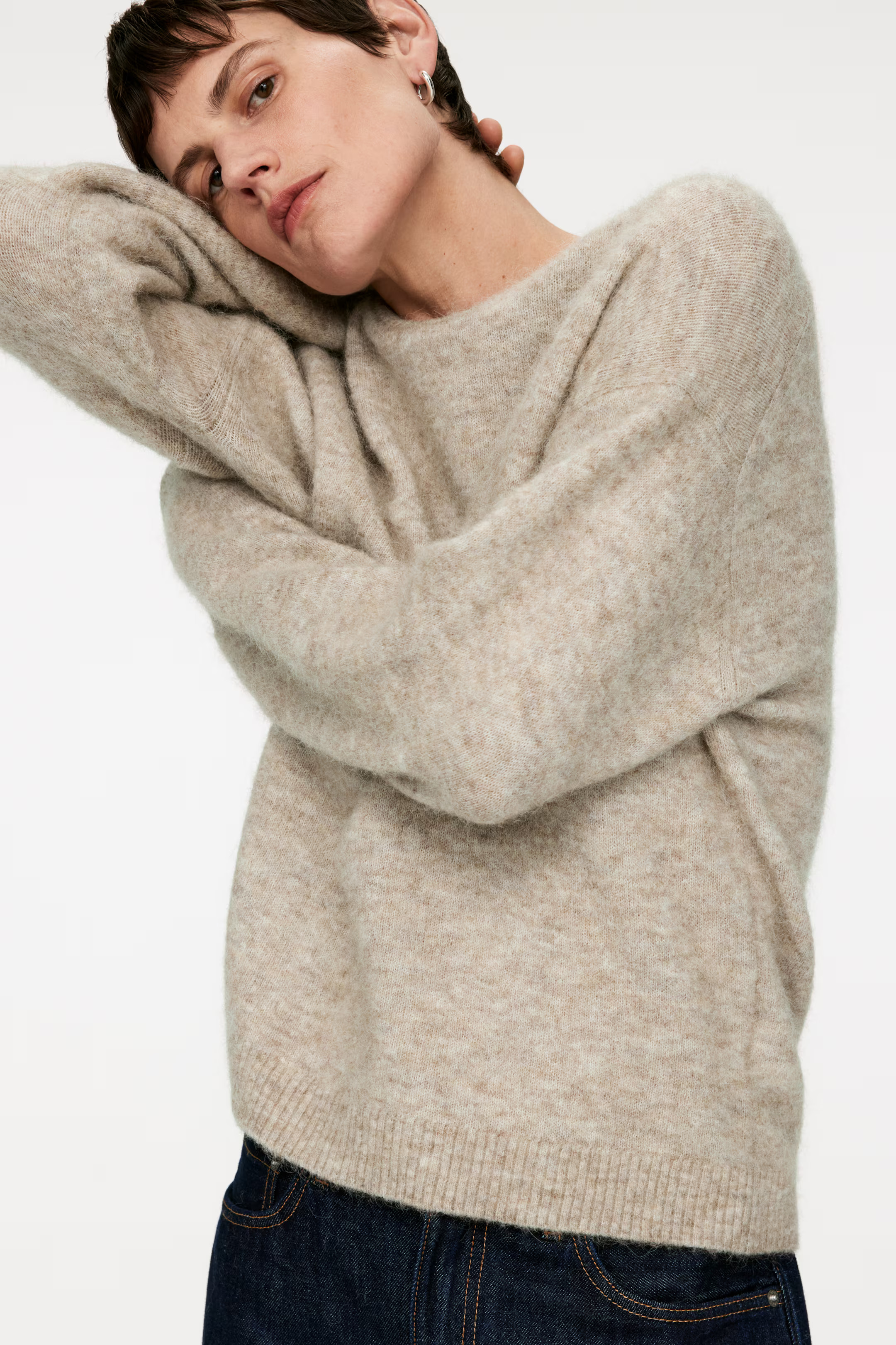 Alpaca-Wool Blend Jumper | H&M (UK, MY, IN, SG, PH, TW, HK)