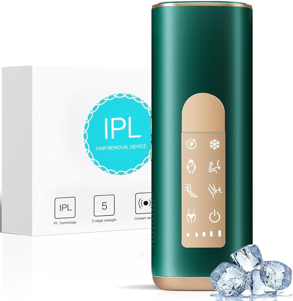 Laser Hair Removal, IPL Hair Removal with Nearly Painless Sapphire Ice-cooling, 20J MAX Energy an... | Amazon (US)