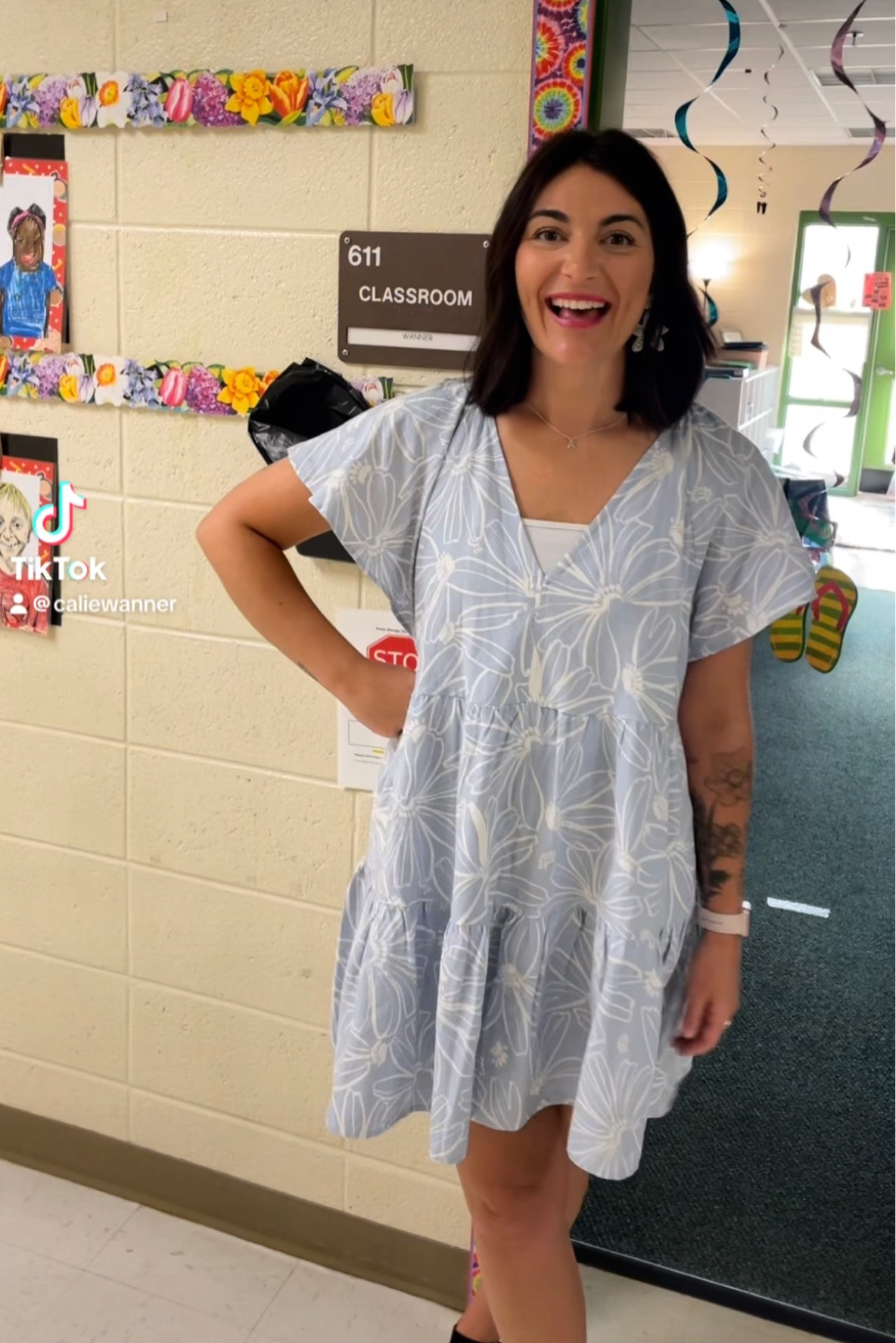 This dress was a hit on my layers TikTok! Cute, casual, light, perfect for summer!! Because I wore it to work, I did later with a tank underneath but I wouldn’t do this usually :)

#LTKSeasonal #LTKFindsUnder50 #LTKStyleTip