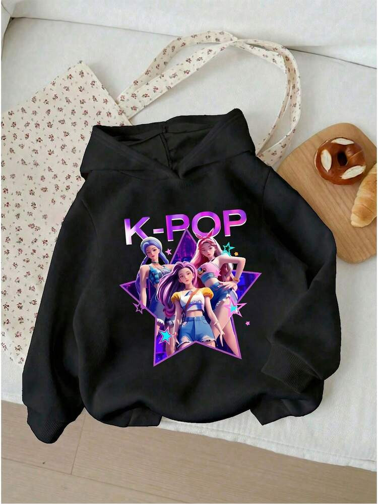 Young Girl' Fleece Sweatshirt - Black
4.86
(89)
 | SHEIN