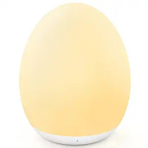 Night Light for Kids, 7 Colors Changing Egg Light for Nursery | Amazon (US)