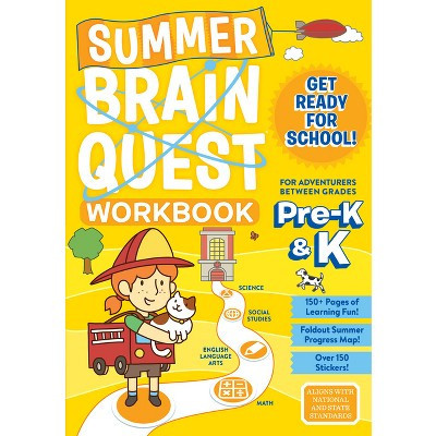 Summer Brain Quest Pre K & K - by Workman (Paperback) | Target