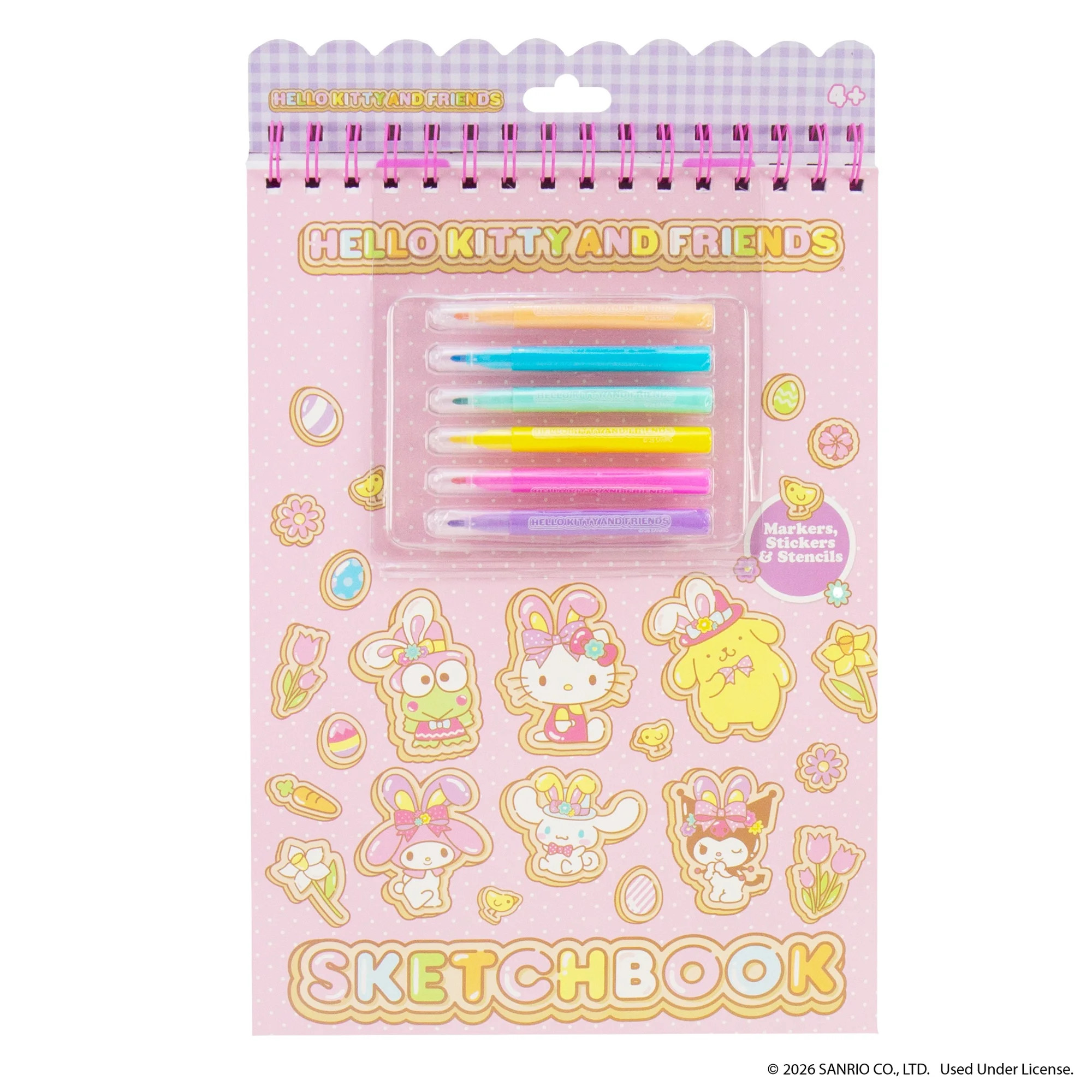 Hello Kitty® And Friends Sketchbook | Walmart (US)