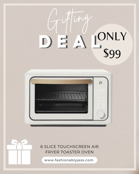 Loving this gifting deal on this touchscreen toaster oven and air fryer! Great gift deal for someone in your family this holiday season! Now only $99!

#LTKHoliday #LTKsalealert #LTKGiftGuide