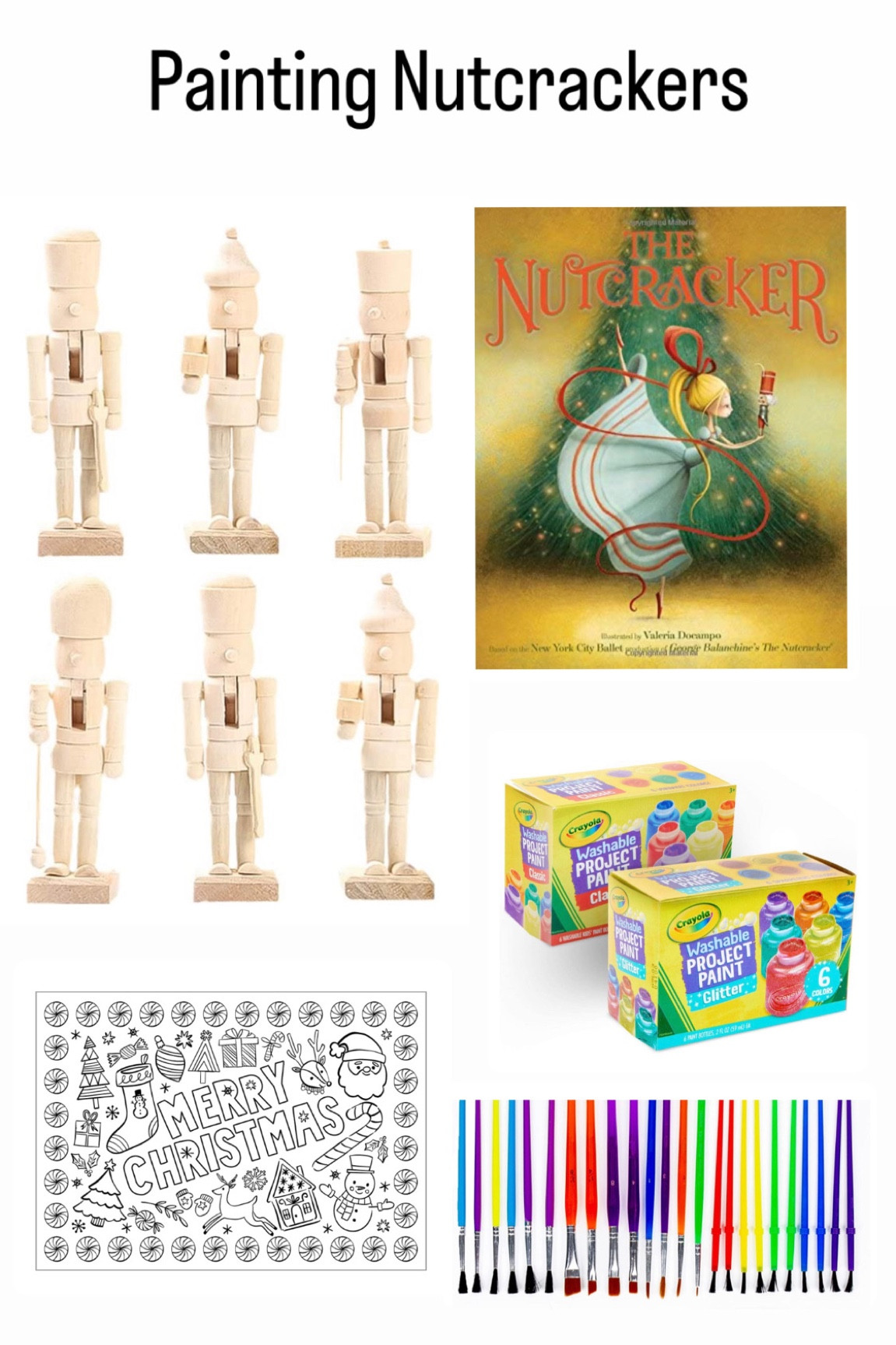 Painting Nutcrackers with kids 

#LTKHoliday #LTKkids #LTKfamily