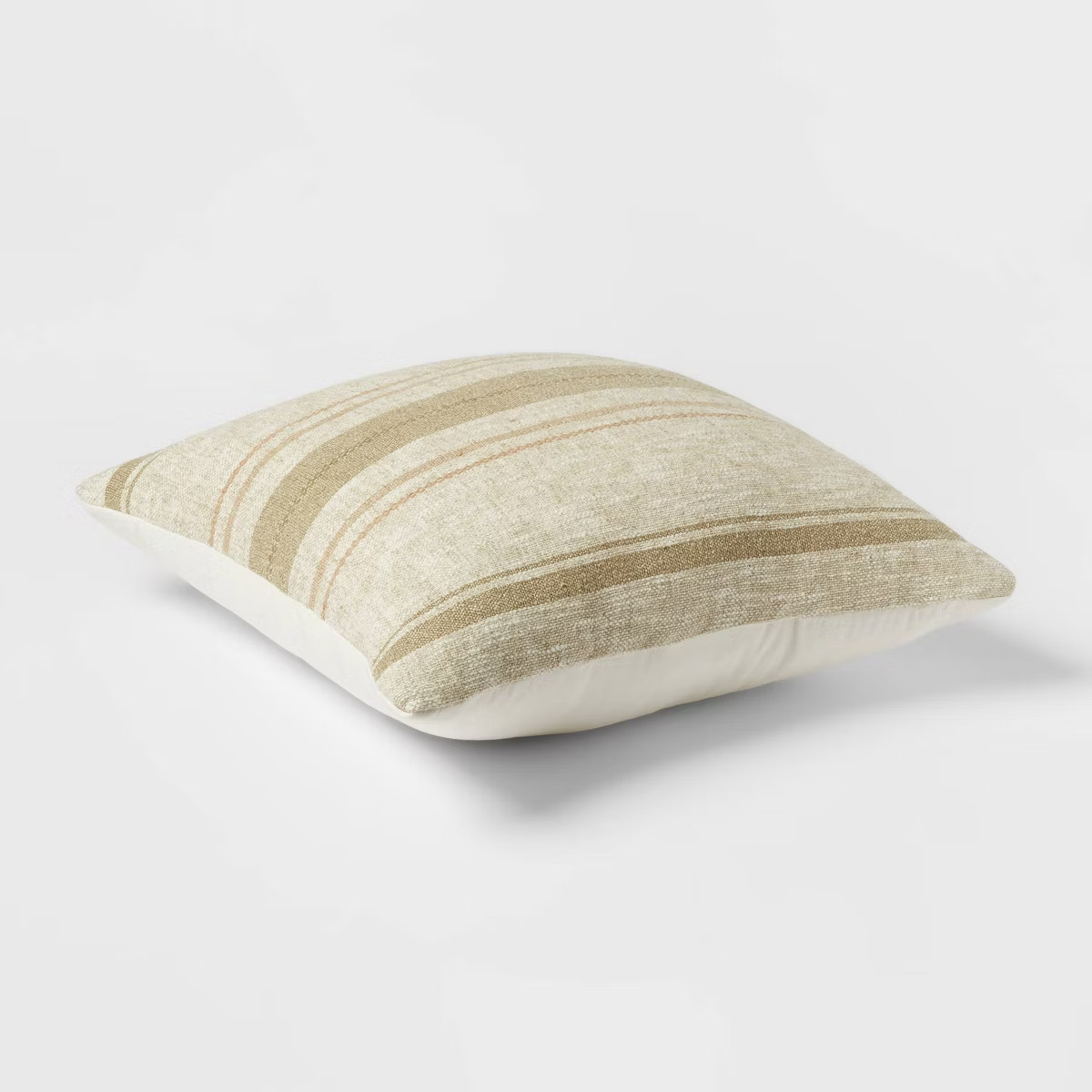 Euro Traditional Woven Stripe Decorative Throw Pillow Green - Threshold™ | Target