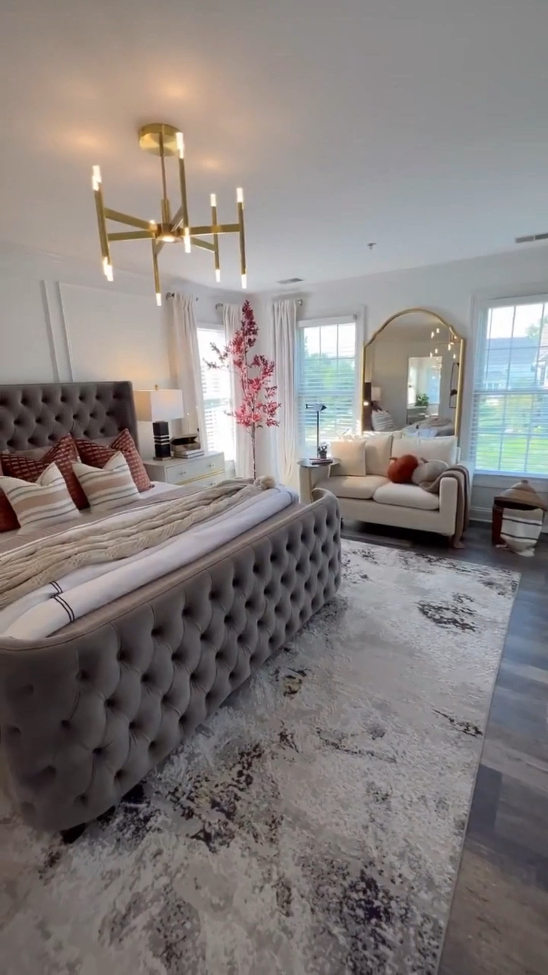 Warm fall tones make this bedroom feel cozy

#LTKHome #LTKSaleAlert