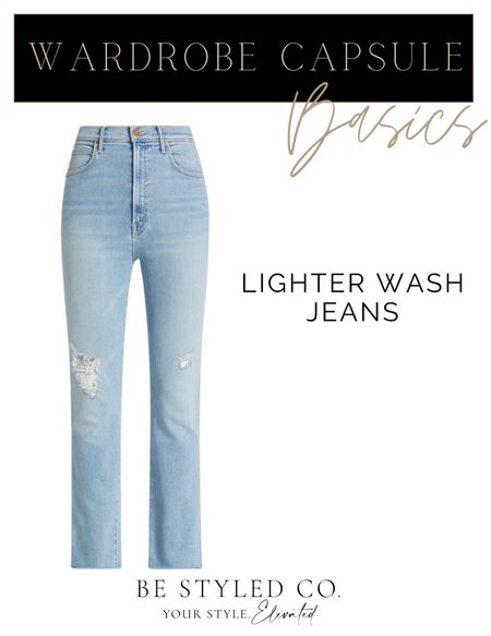 Wardrobe capsule / jeans / denim guide 

#LTKunder100 #LTKFind #LTKstyletip