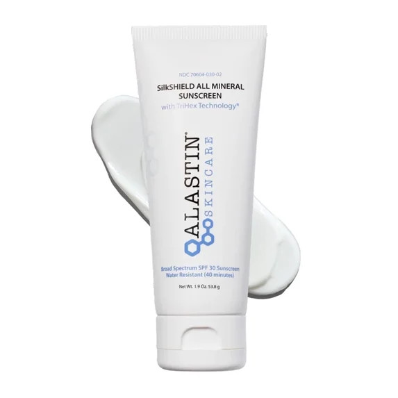 Alastin Skincare SilkShield All Mineral Sunscreen SPF 30, Travel Size, 1.9 fl oz | Walmart (US)