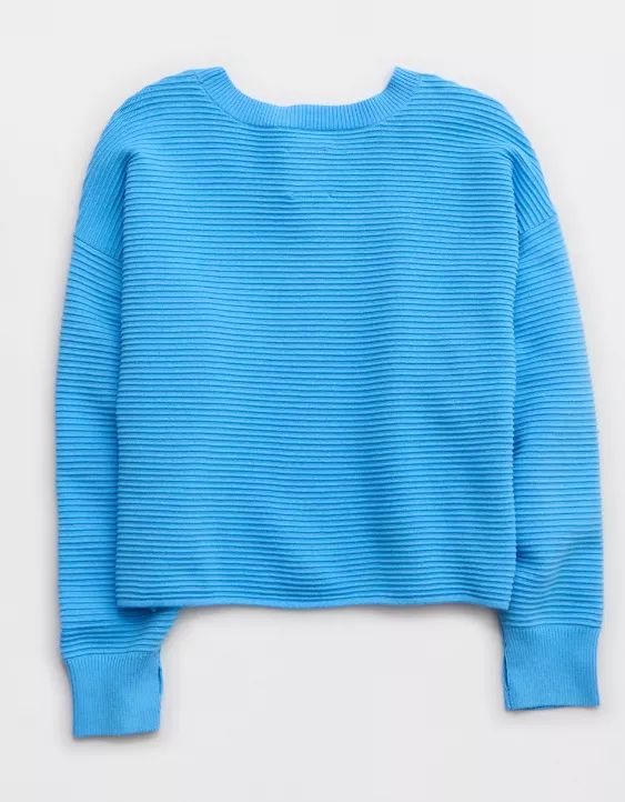 OFFLINE By Aerie Home Stretch Drop Sleeve Sweater | Aerie