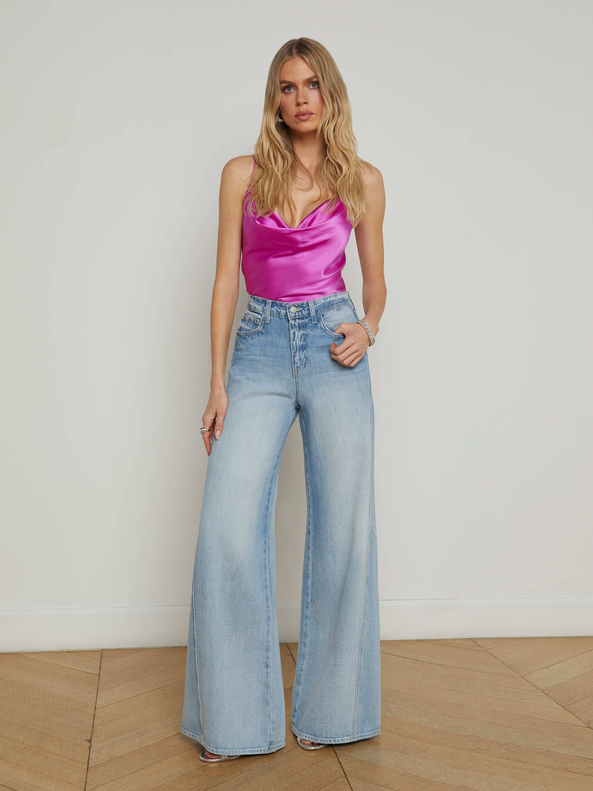 L'AGENCE - Beau Wide-Leg Jean in Fontana | L'Agence