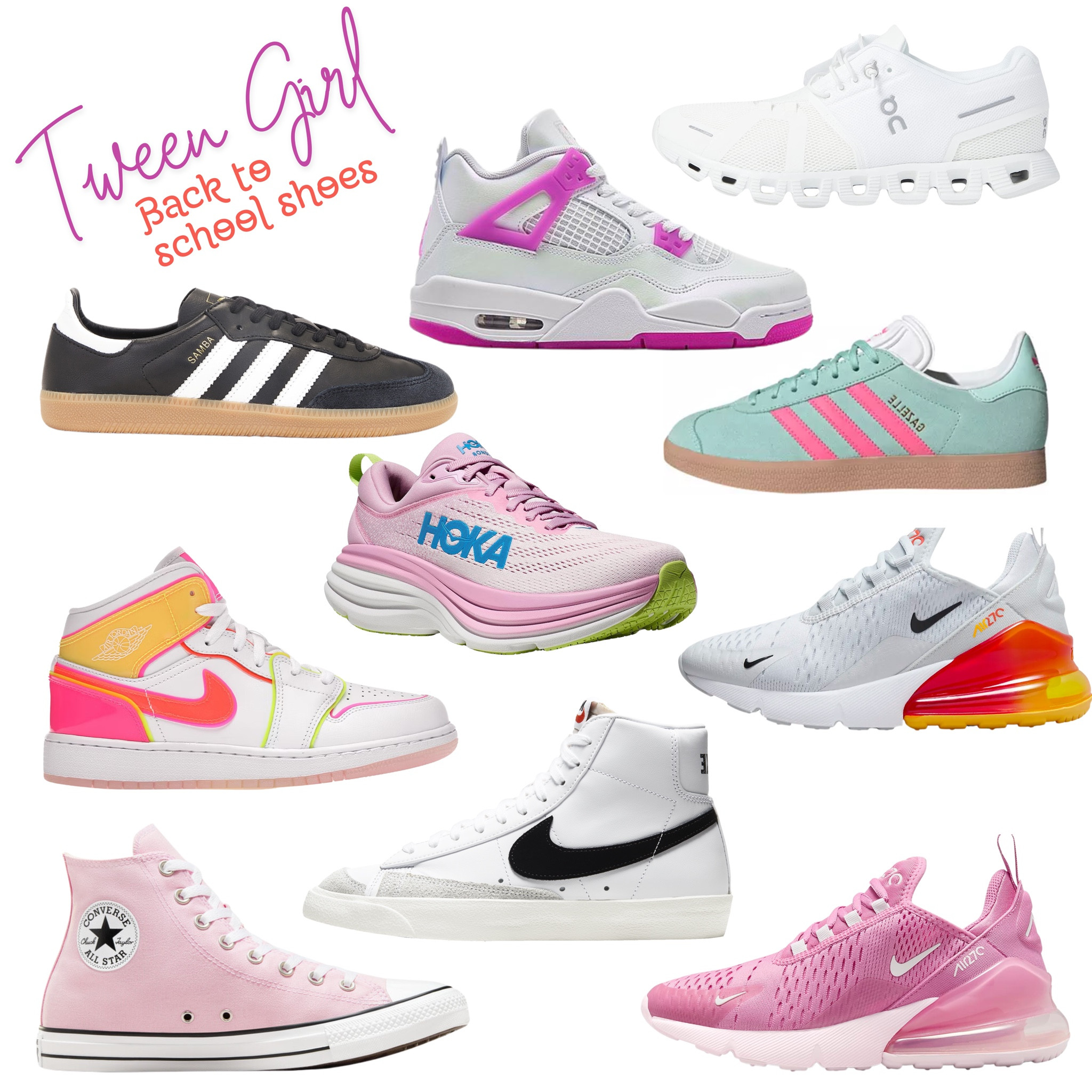 Back to school shoes selected by my 7th grader. She knows what’s up with the tween girl trends! 

#LTKShoeCrush #LTKKids #LTKBacktoSchool