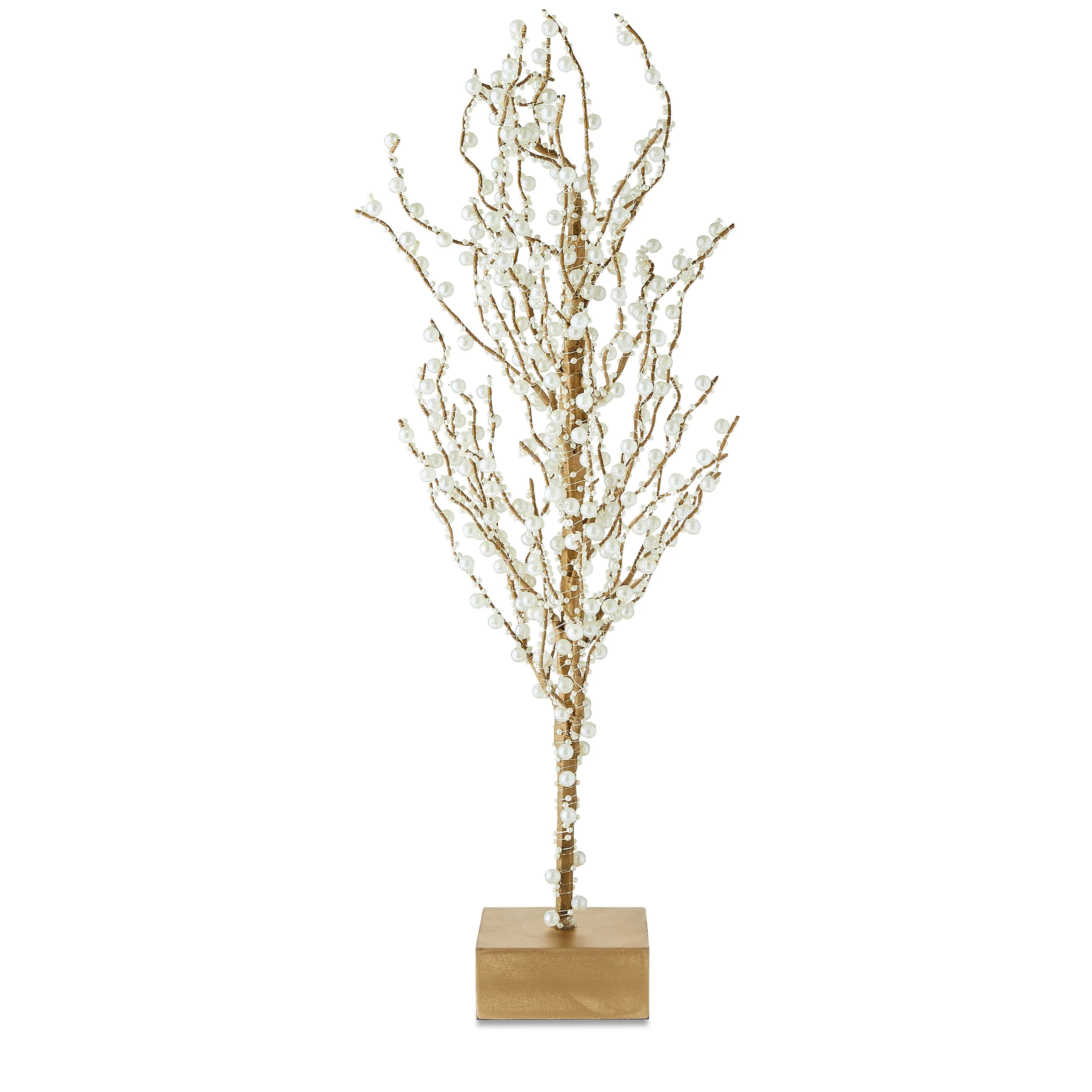 My Texas House Gold Pearl Tree Decoration, 18 in - Walmart.com | Walmart (US)