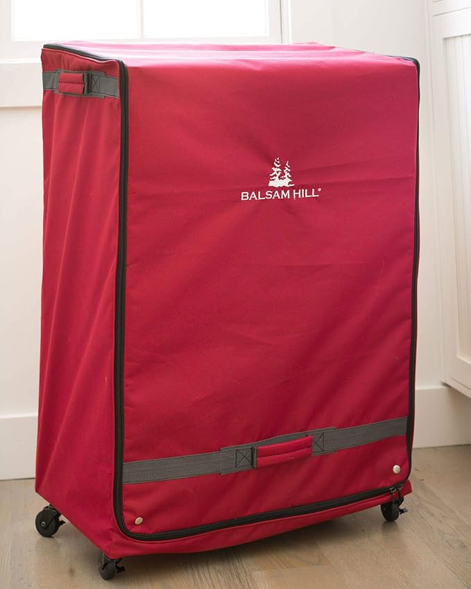 Balsam Hill 120-Piece Deluxe Rolling Ornament Storage Chest | Amazon (US)