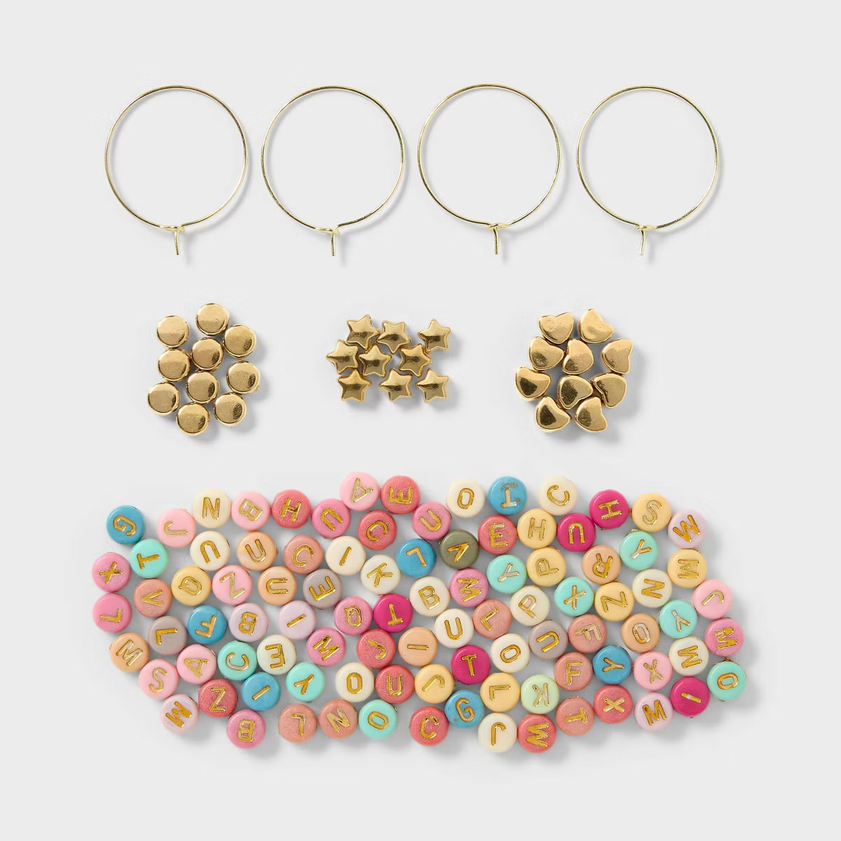 4ct Valentine's Day Customizable Bead Drink Marker Kit - Spritz™ | Target